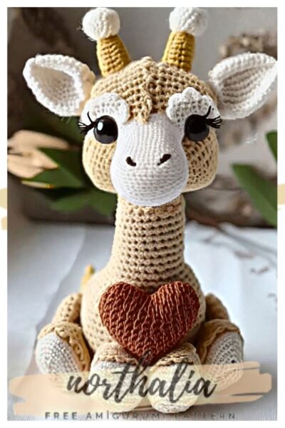 Amigurumi baby giraffe 3