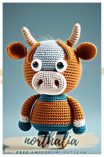 Amigurumi cow 17