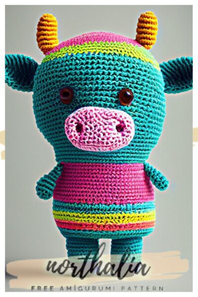 Amigurumi cow 20