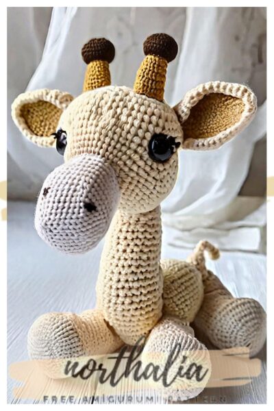 Amigurumi baby giraffe 15