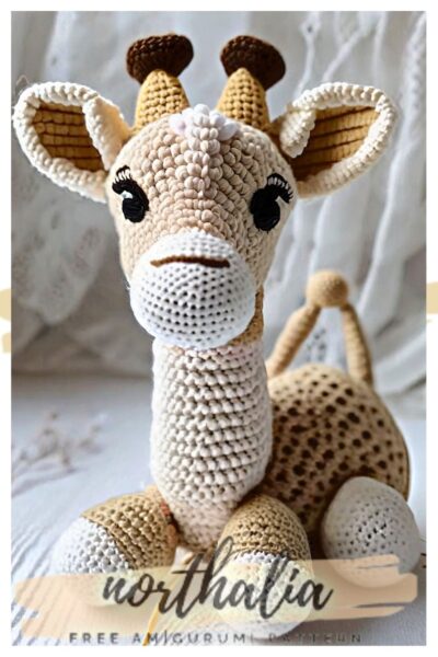 Amigurumi baby giraffe 1