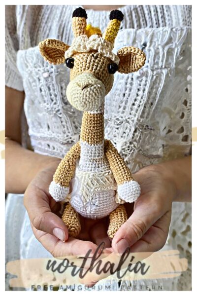 Amigurumi baby giraffe 13