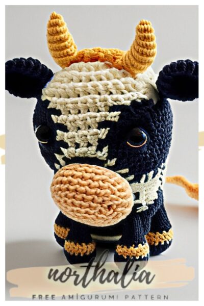 Amigurumi cow 8