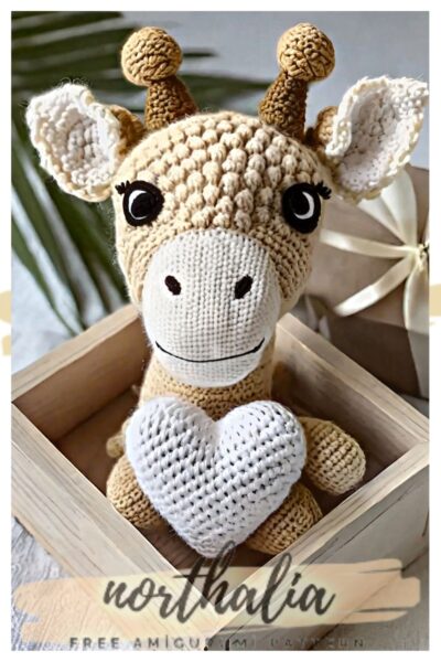 Amigurumi baby giraffe 9