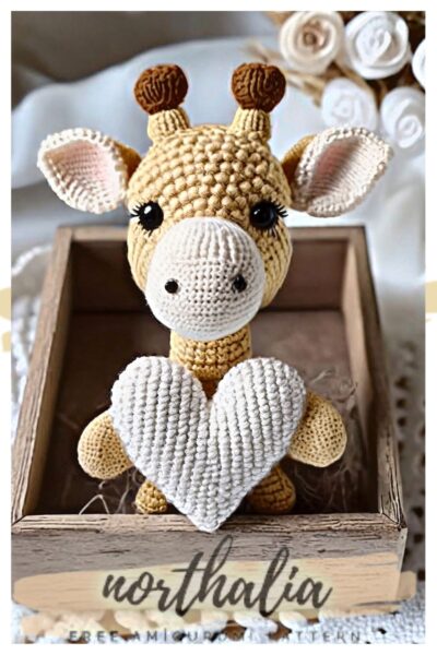 Amigurumi baby giraffe 8