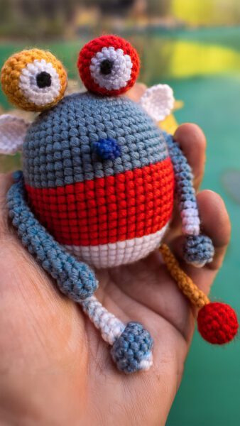 Amigurumi Frog Crochet Pattern 7