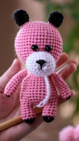  Amigurumi Pink Panther 1