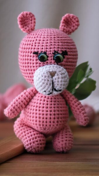  Amigurumi Pink Panther 4