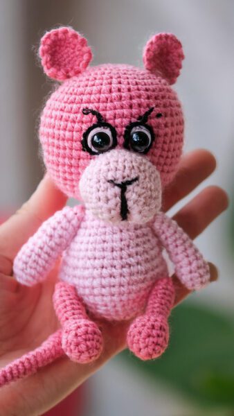  Amigurumi Pink Panther 6