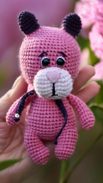  Amigurumi Pink Panther 8