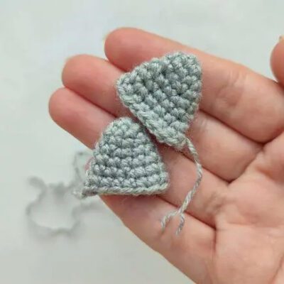 Cute Cat Amigurumi ear