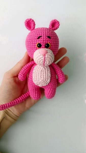  Amigurumi Pink Panther 90